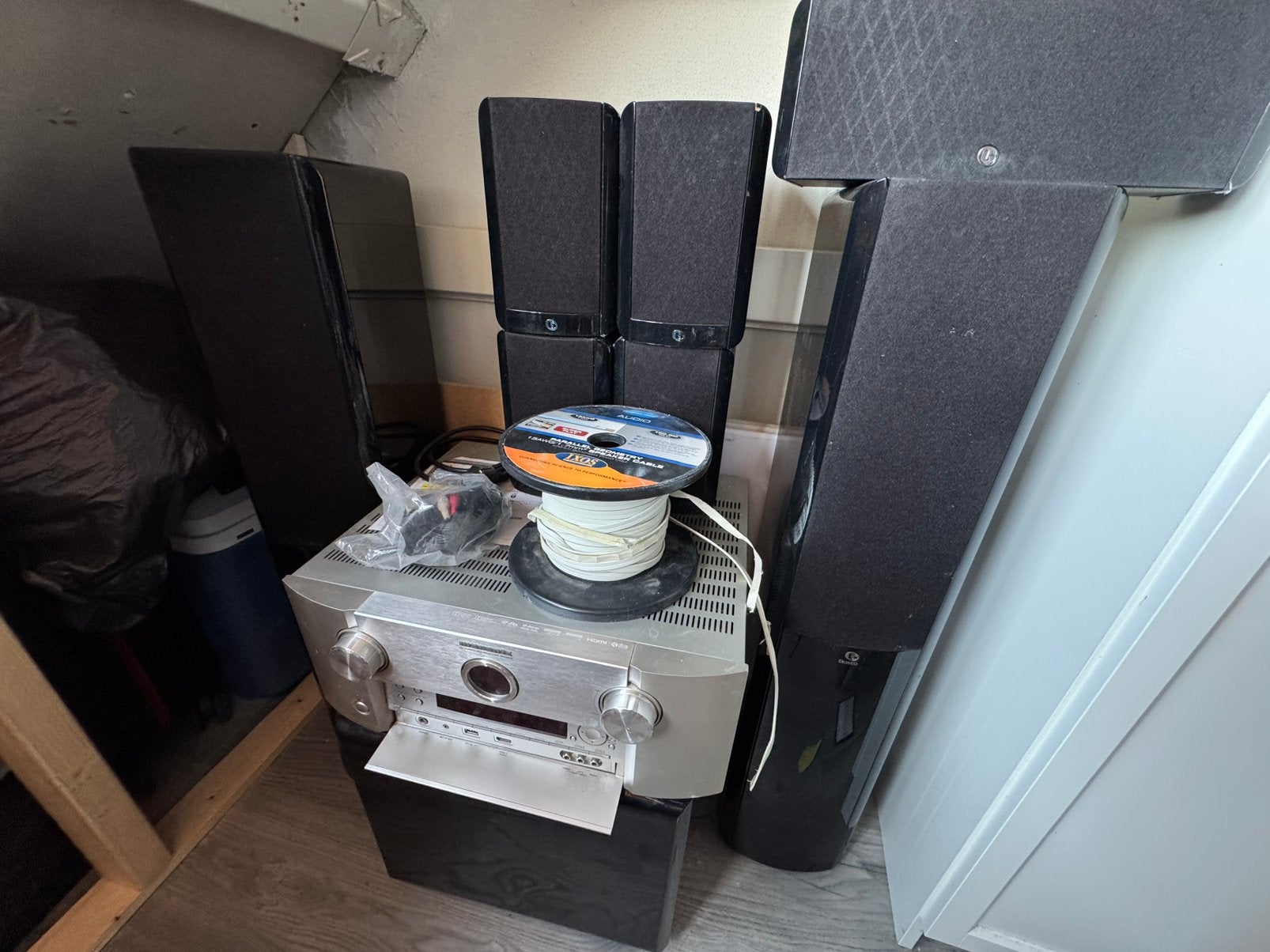 Marantz SR7008 Receiver met Boston Acoustics Speakerset, 7.1-systeem, Gebruikt, 70 watt of meer, Overige spelers