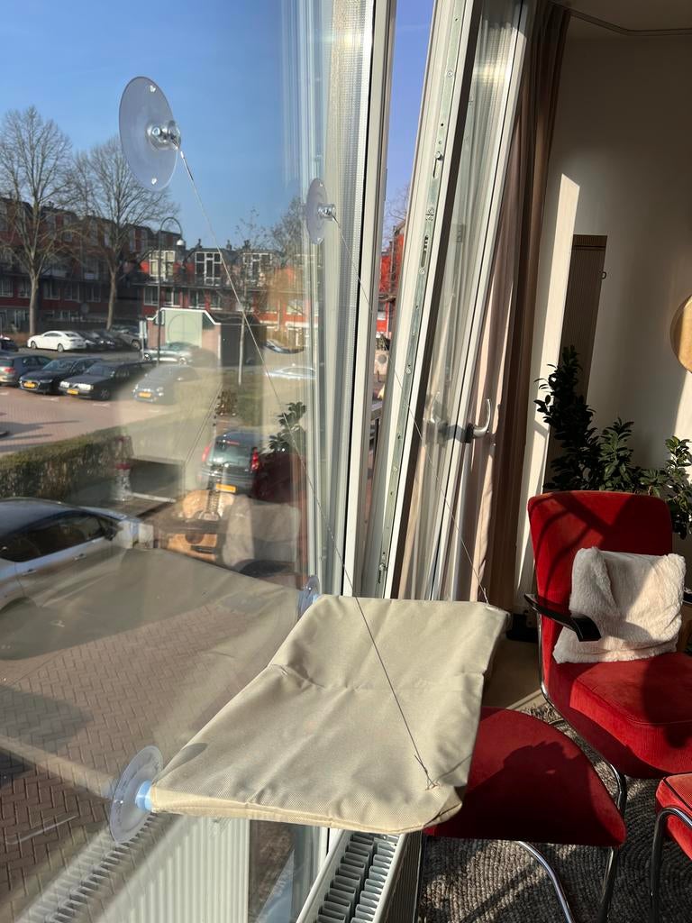 Katten hangmat, zuignap raam, Ophalen of Verzenden