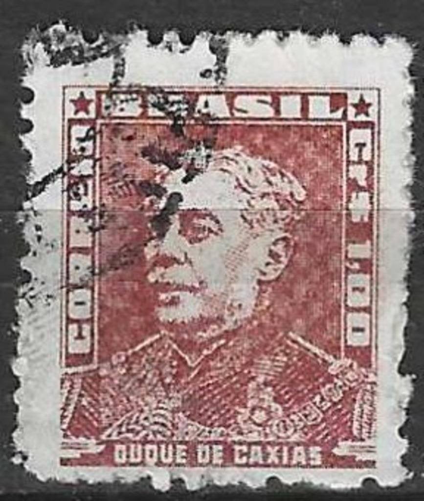 Brazilie 1954/1956 - Yvert 583 - Hertog van Caxias (ST), Verzenden, Gestempeld, Zuid-Amerika