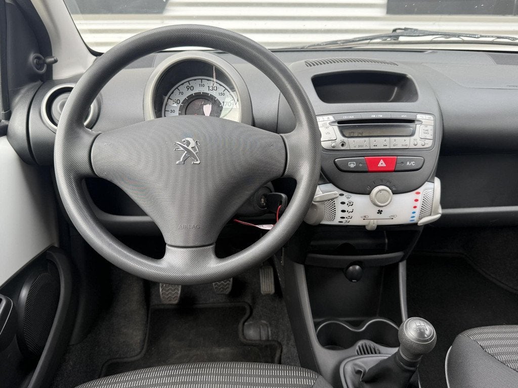 Peugeot 107 1.0 Active Airco|5-Deurs|NL Auto|Elektr. Ramen|L, Auto's, Peugeot, Voorwielaandrijving, Euro 5, Stof, Gebruikt