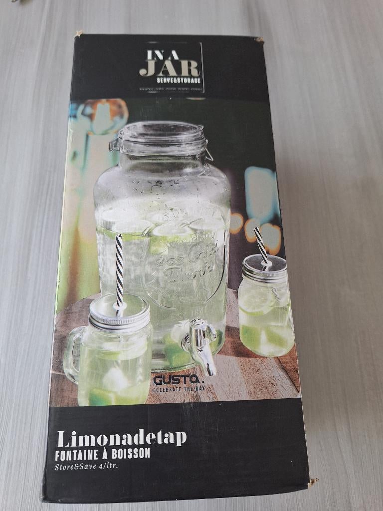 Limonadetap van Gusta NIEUW, Huis en Inrichting, Keuken | Keukenbenodigdheden, Ophalen of Verzenden, Nieuw
