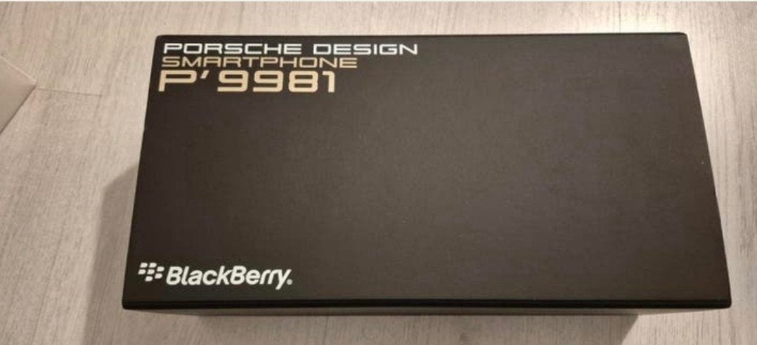Exclusieve Blackberry Porsche P'9981 - Nieuw in doos, Ophalen of Verzenden, Nieuw, 6 megapixel of meer