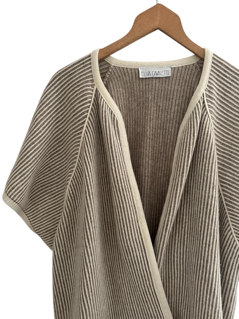 Elisa Cavaletti vest M, Beige, Ophalen of Verzenden, Zo goed als nieuw
