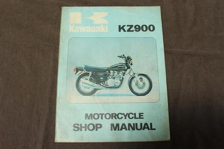 Kawasaki KZ900 Z1 Z1A Z1B 1973- 76 motorcycle service manual, Ophalen of Verzenden, Kawasaki
