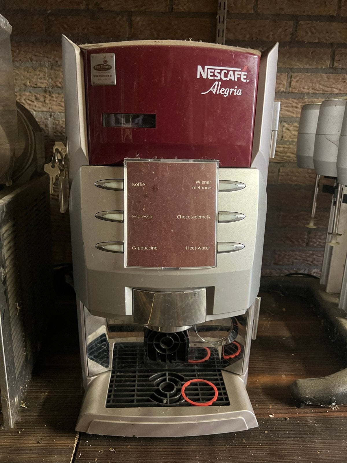 Nescafé Alegria Koffiemachine - Gebruikt, Ophalen, Gebruikt, 10 kopjes of meer, Koffiemachine