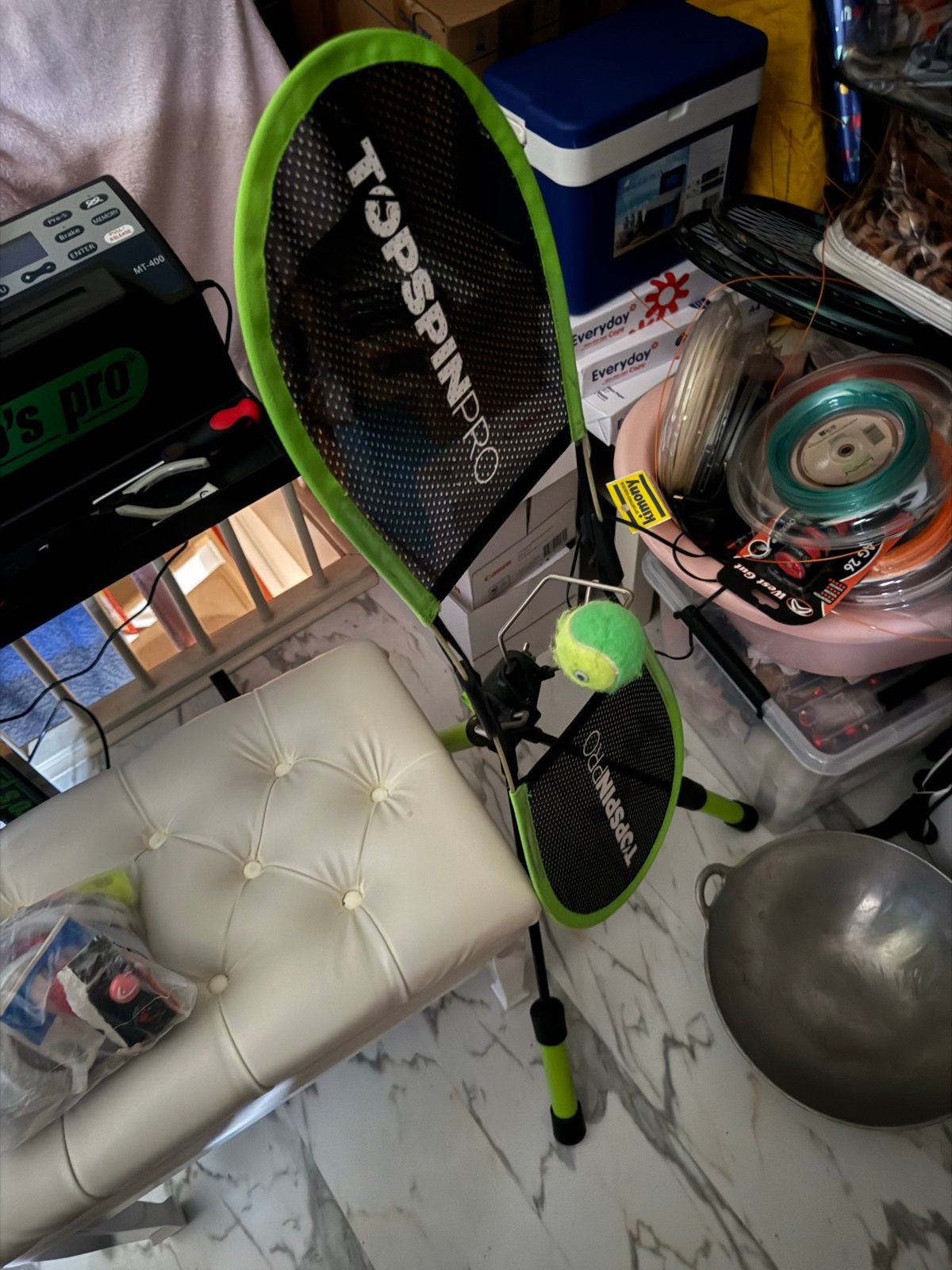Topspin Pro Tennistrainer - Zo goed als nieuw, Ophalen of Verzenden, Zo goed als nieuw, Overige typen