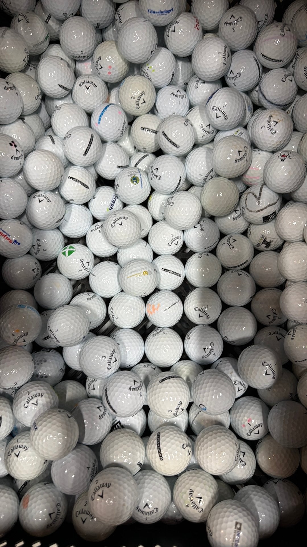50x Callaway Supersoft AAAAAA golfballen, Ophalen of Verzenden, Zo goed als nieuw, Bal(len), Callaway