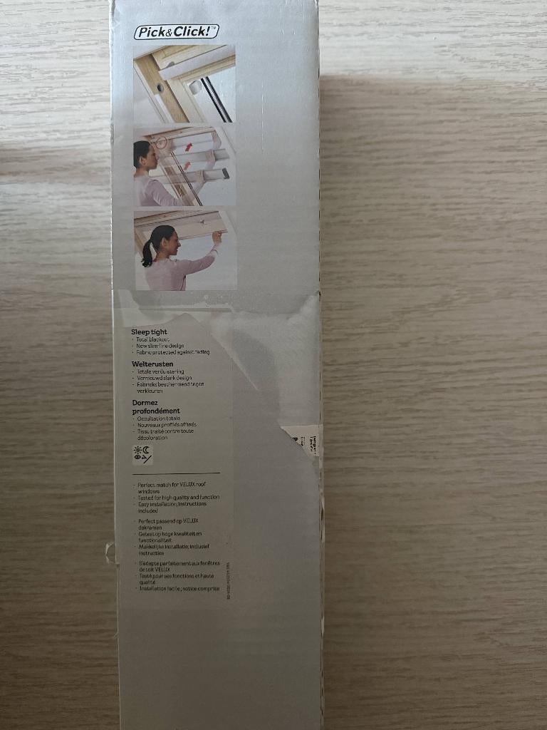 velux Dakraam Rolgordijn, Tuin en Terras, Zonneschermen, Ophalen, Overige typen, Nieuw, Minder dan 250 cm