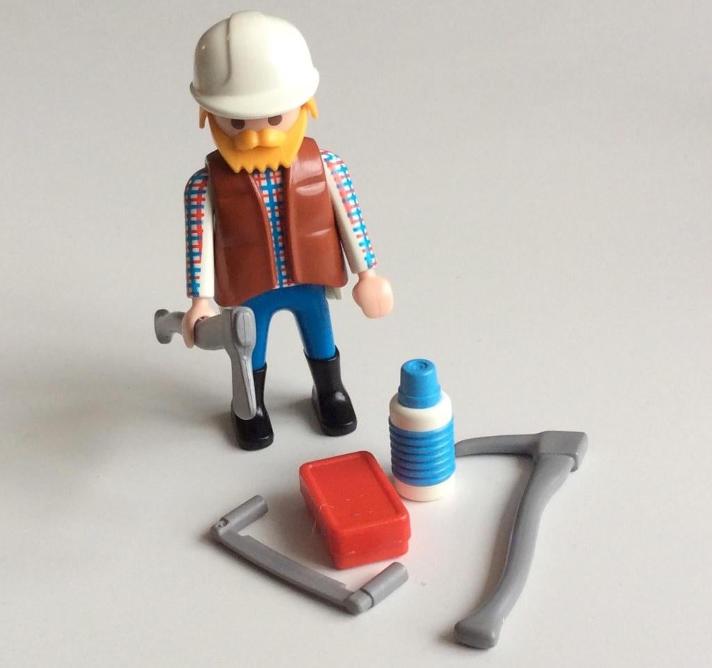 playmobil 4515 houthakker, Ophalen of Verzenden, Gebruikt, Complete set