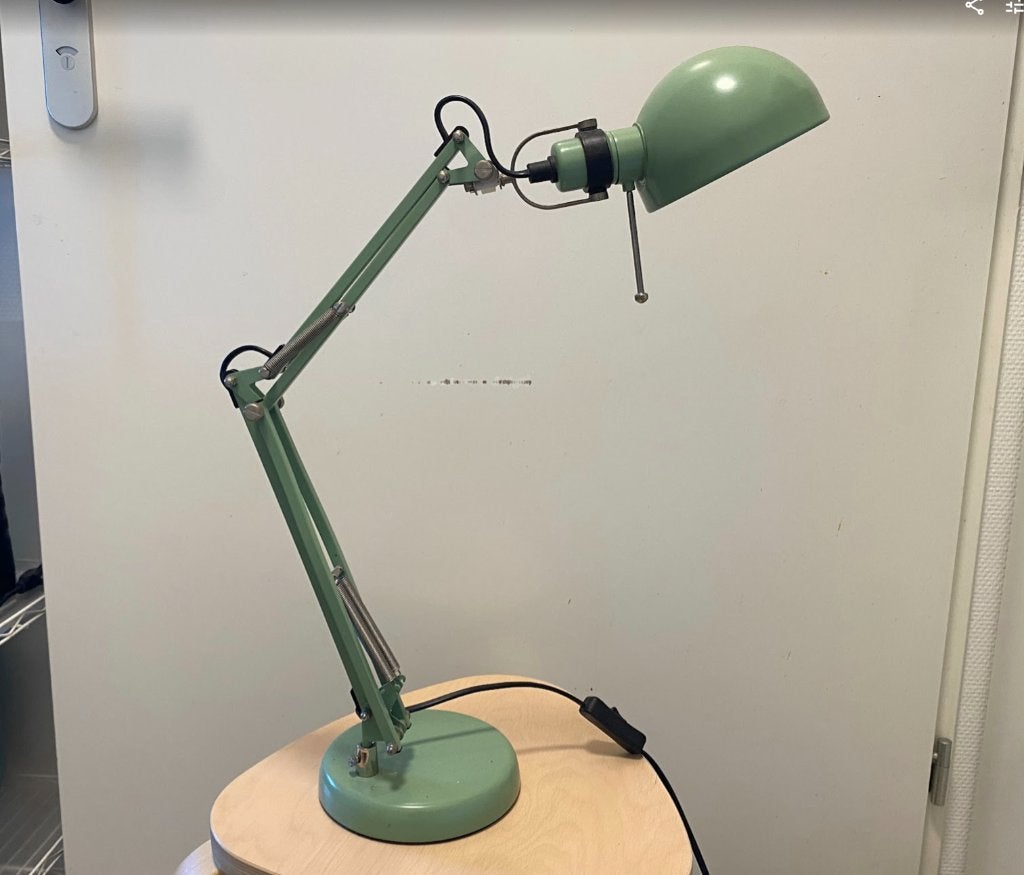 Ikea FORSÅ Bureaulamp,Desk lamp, Ophalen, Zo goed als nieuw, Minder dan 50 cm