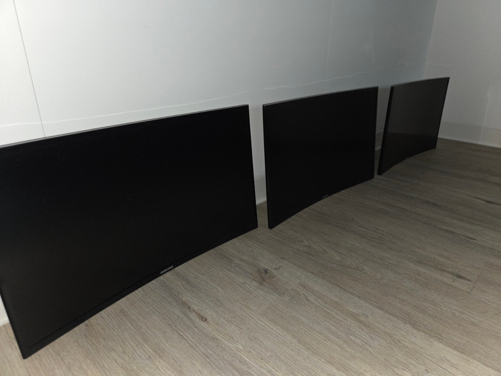 3x Samsung C27F396FHU Curved Monitor - Full HD, Computers en Software, Gebruikt, Curved, HDMI, VA
