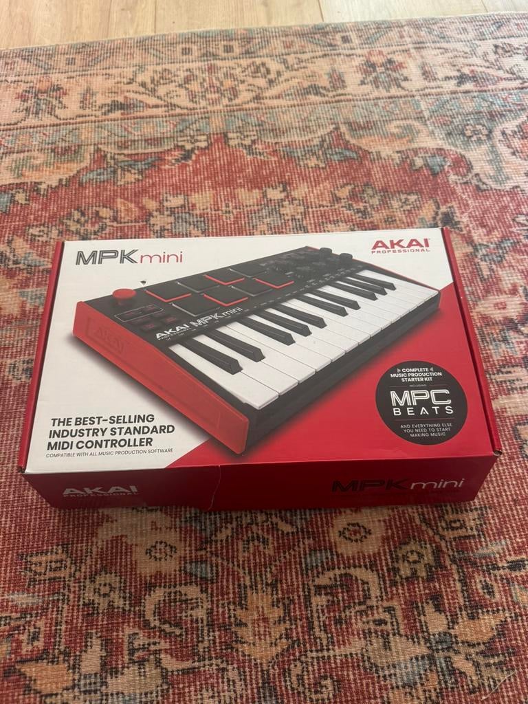 MPK mini van Akai, Muziek en Instrumenten, Synthesizers, Ophalen of Verzenden, Zo goed als nieuw, Overige aantallen, Overige merken