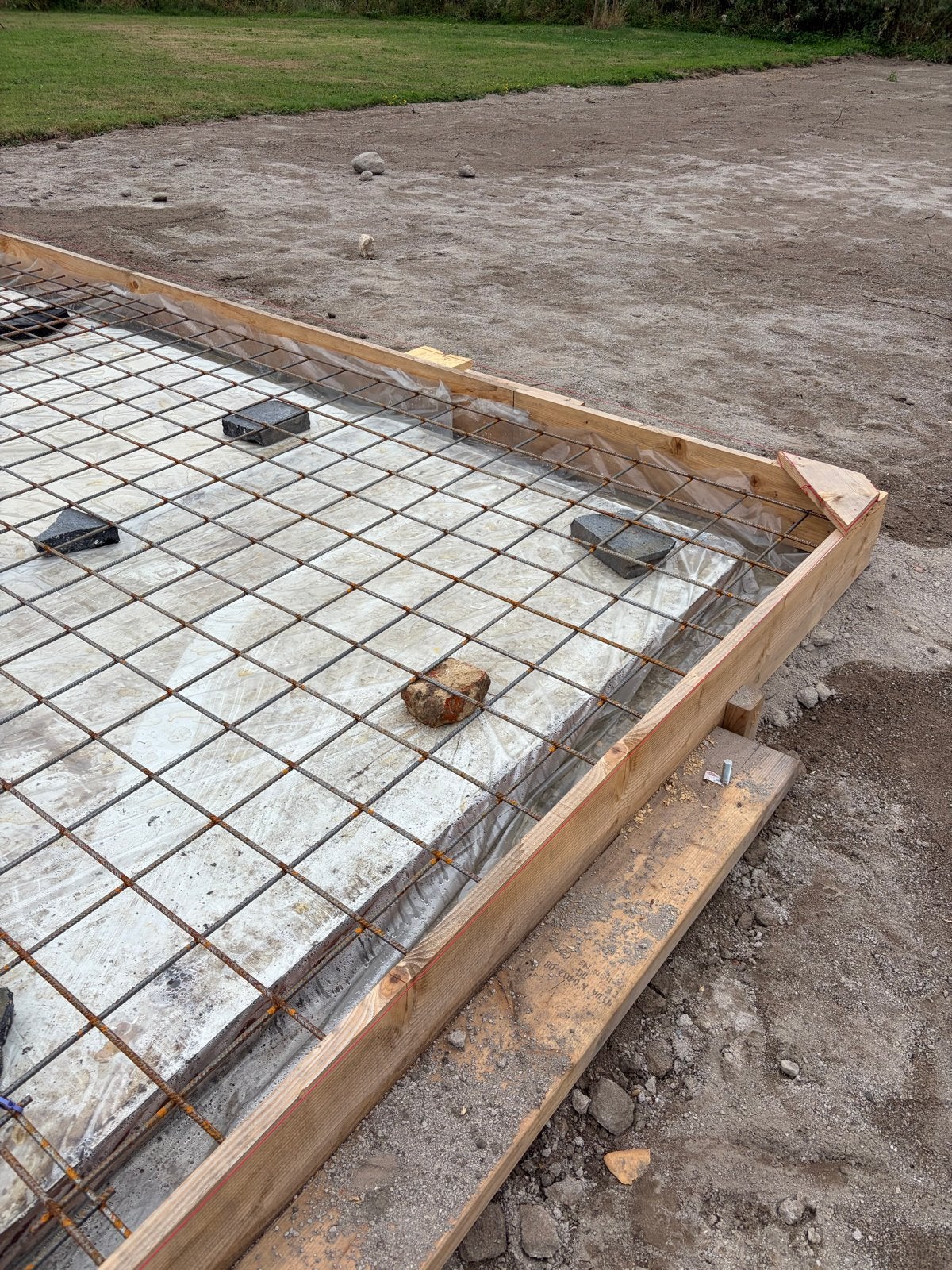 Bekisting voor betonvloer 100m2, 20cm hoog, 42m lengte, Ophalen, Gebruikt