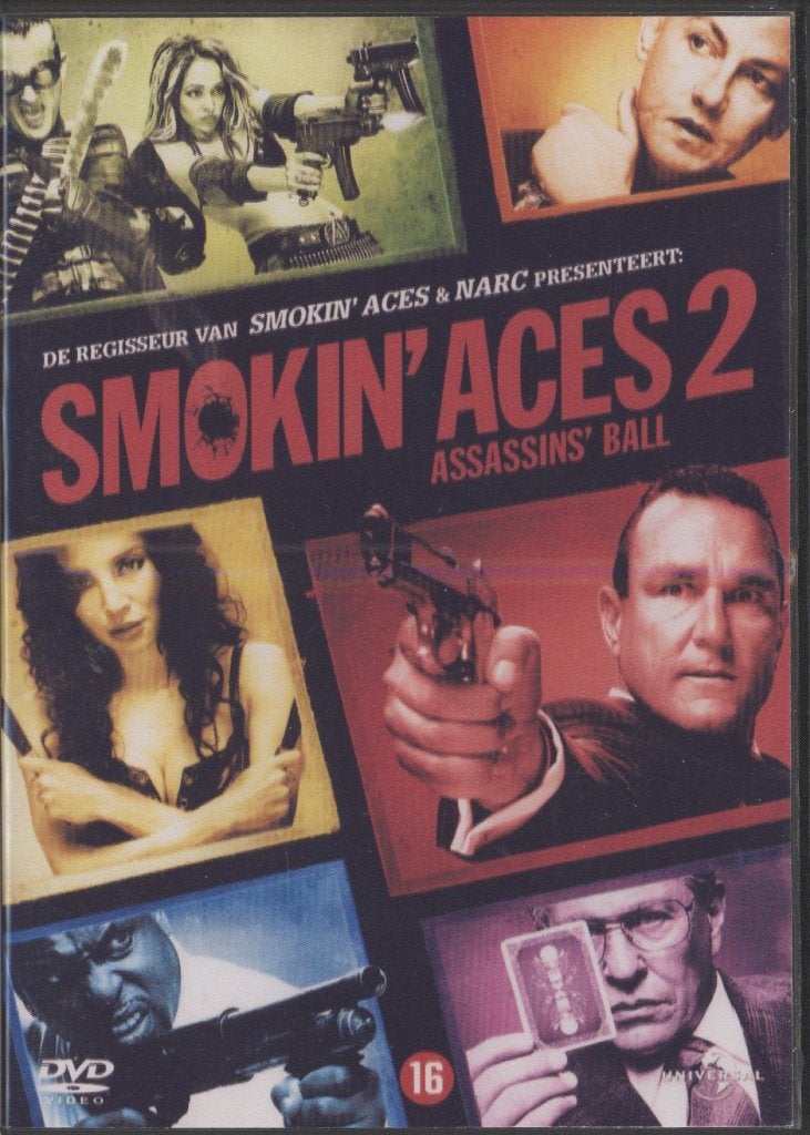 29) Smokin Aces 2: met Tom Berenger en Clayne Crawford, Vanaf 16 jaar, Ophalen of Verzenden, Gebruikt, Actie