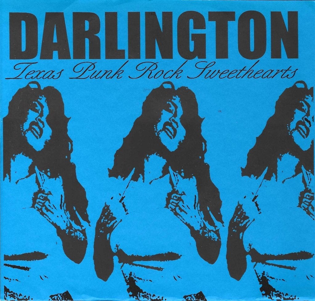 darlington texas punk rock sweethearts / superspazz - punk, Gebruikt, Verzenden, Originele persing, 7 inch