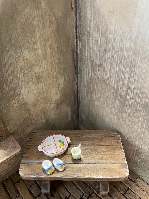 poppenhuis babyset vakkenbordje enz., Ophalen of Verzenden, Nieuw, Poppenhuis