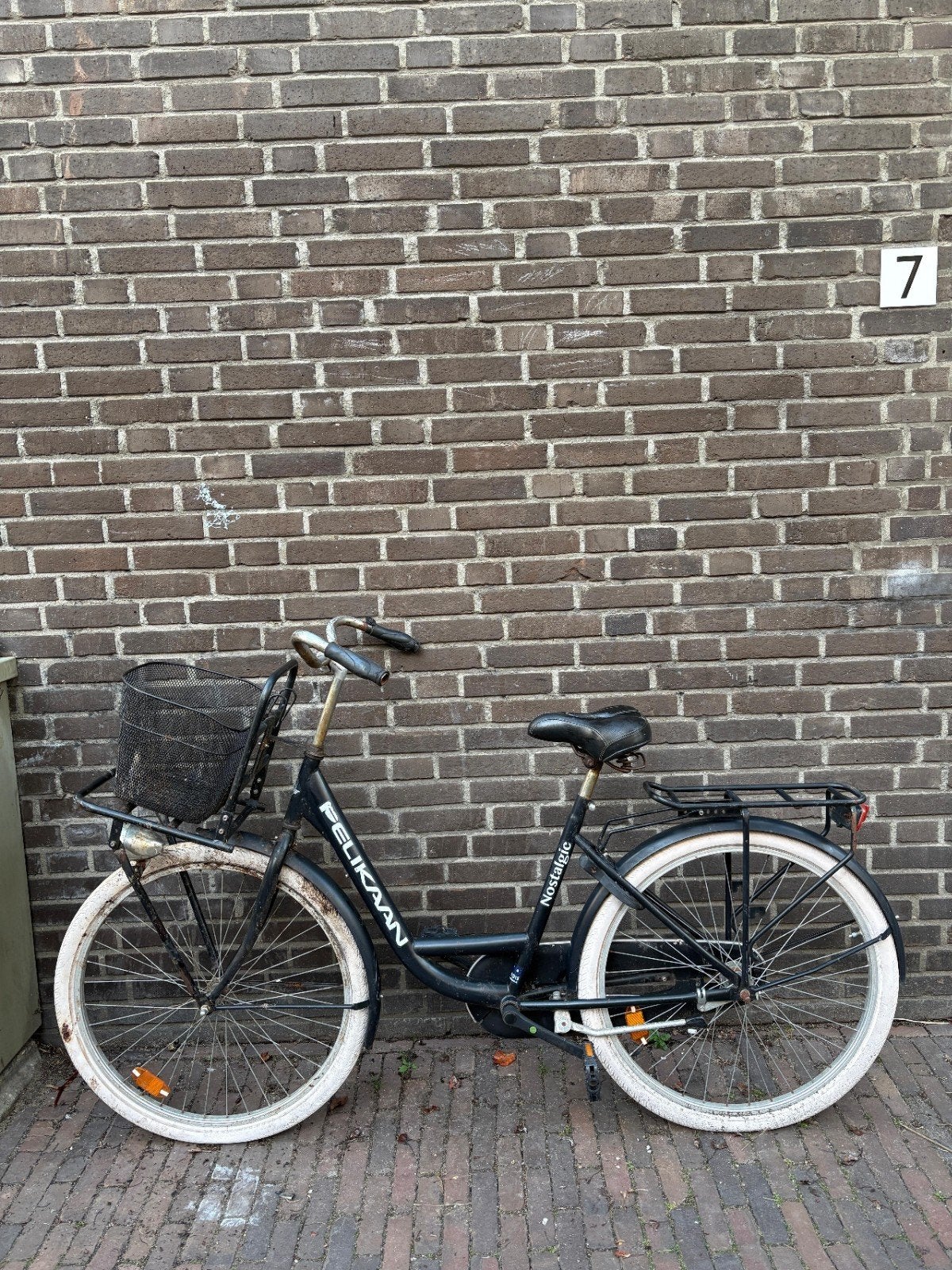 Damesfiets Pelikaan, Ophalen, Gebruikt
