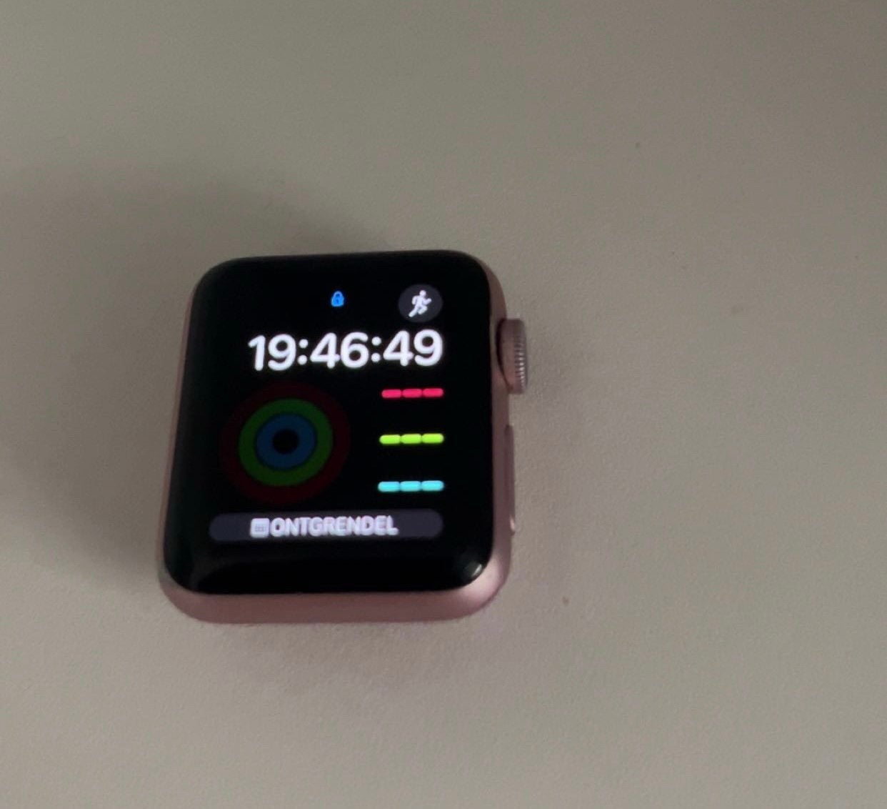 apple watch series 2 38 mm, Sieraden, Tassen en Uiterlijk, Smartwatches, Ophalen of Verzenden, Zo goed als nieuw, Roze, IOS
