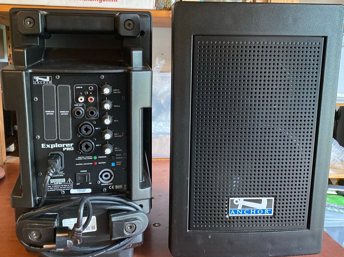 2 stuks Anchor Audio Explorer Pro, Audio, Tv en Foto, Luidsprekers, Overige merken, Gebruikt, Overige typen, Ophalen of Verzenden
