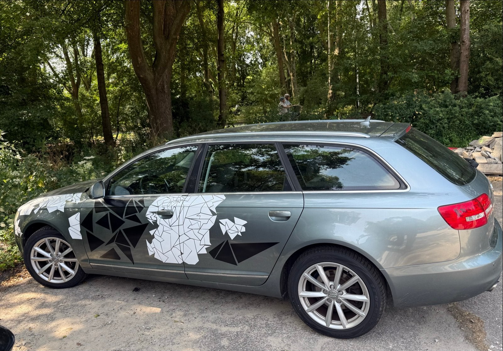 Audi A6 2.0 Tfsi Avant 125KW AUT 2008 Grijs Airco, Auto's, 1984 cc, Origineel Nederlands, Stationwagon, Particulier