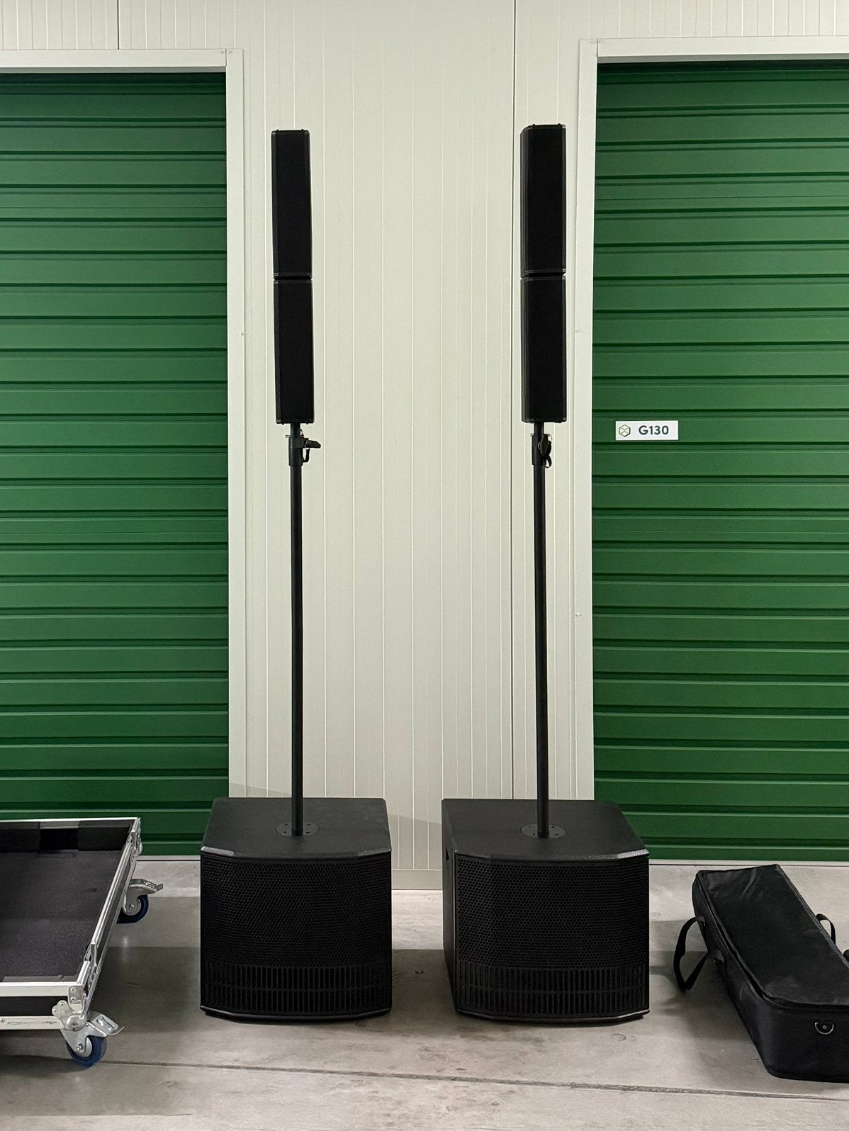 DB Technologies es802 speaker set, Ophalen, Zo goed als nieuw, 1000 watt of meer, P.A.