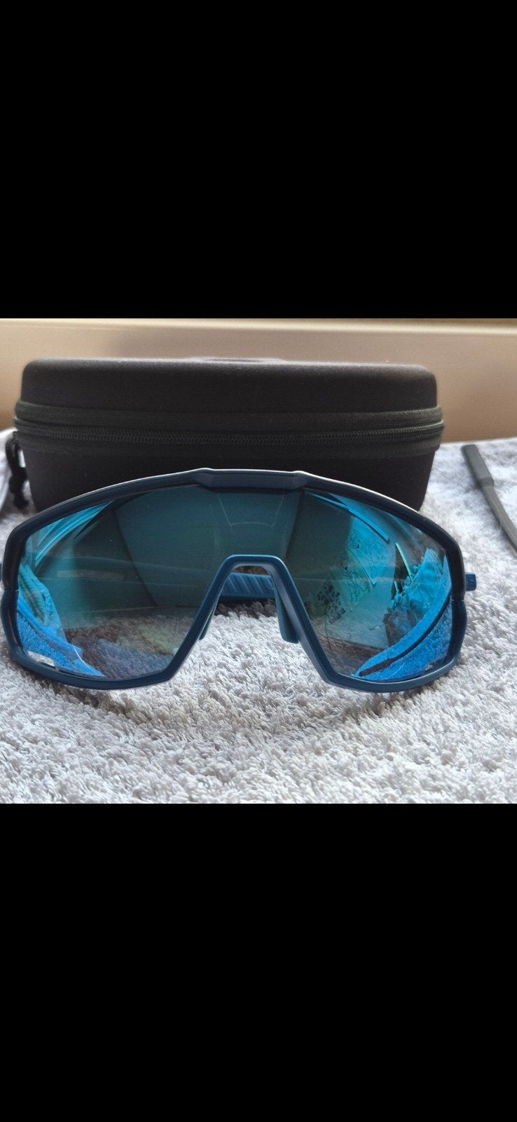 Z.G.A.N. Julbo rush reactiv blue Spectron 3, Ophalen of Verzenden, Zo goed als nieuw