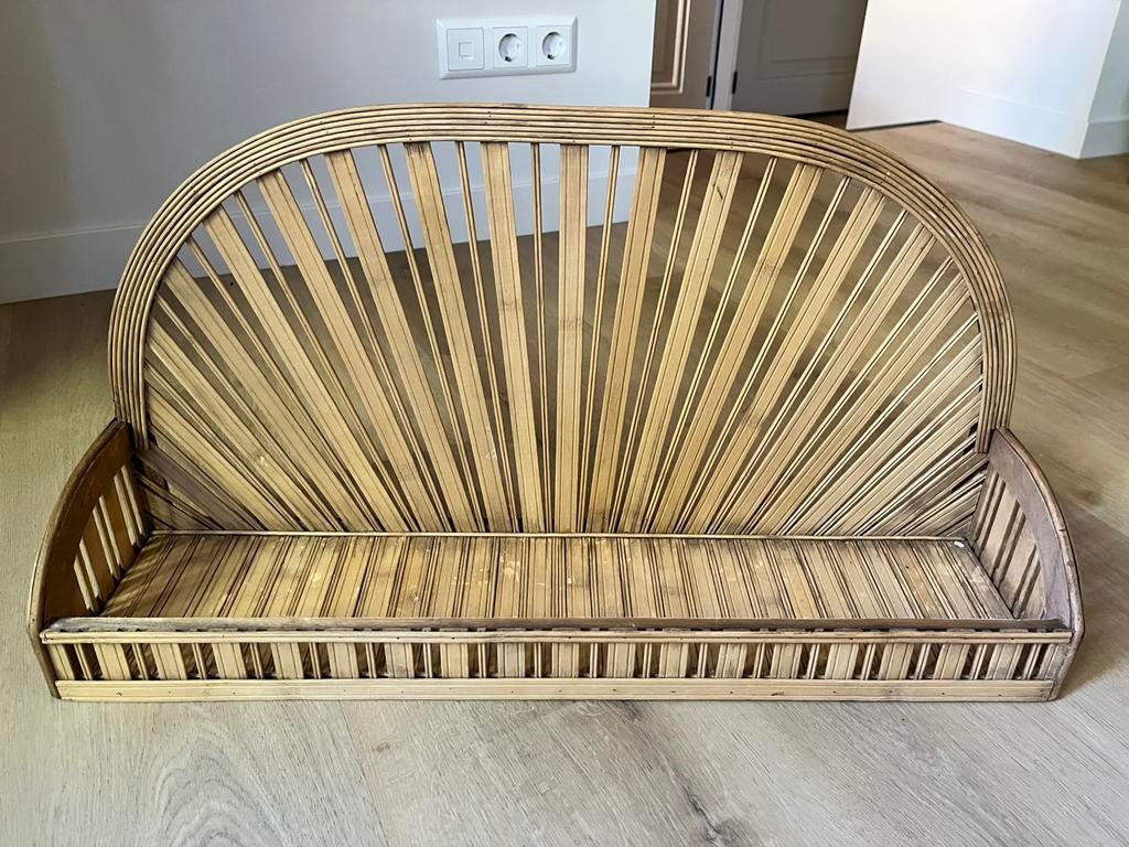 Wandrek rotan Madam stoltz, Ophalen, Zo goed als nieuw, Minder dan 150 cm, Minder dan 100 cm