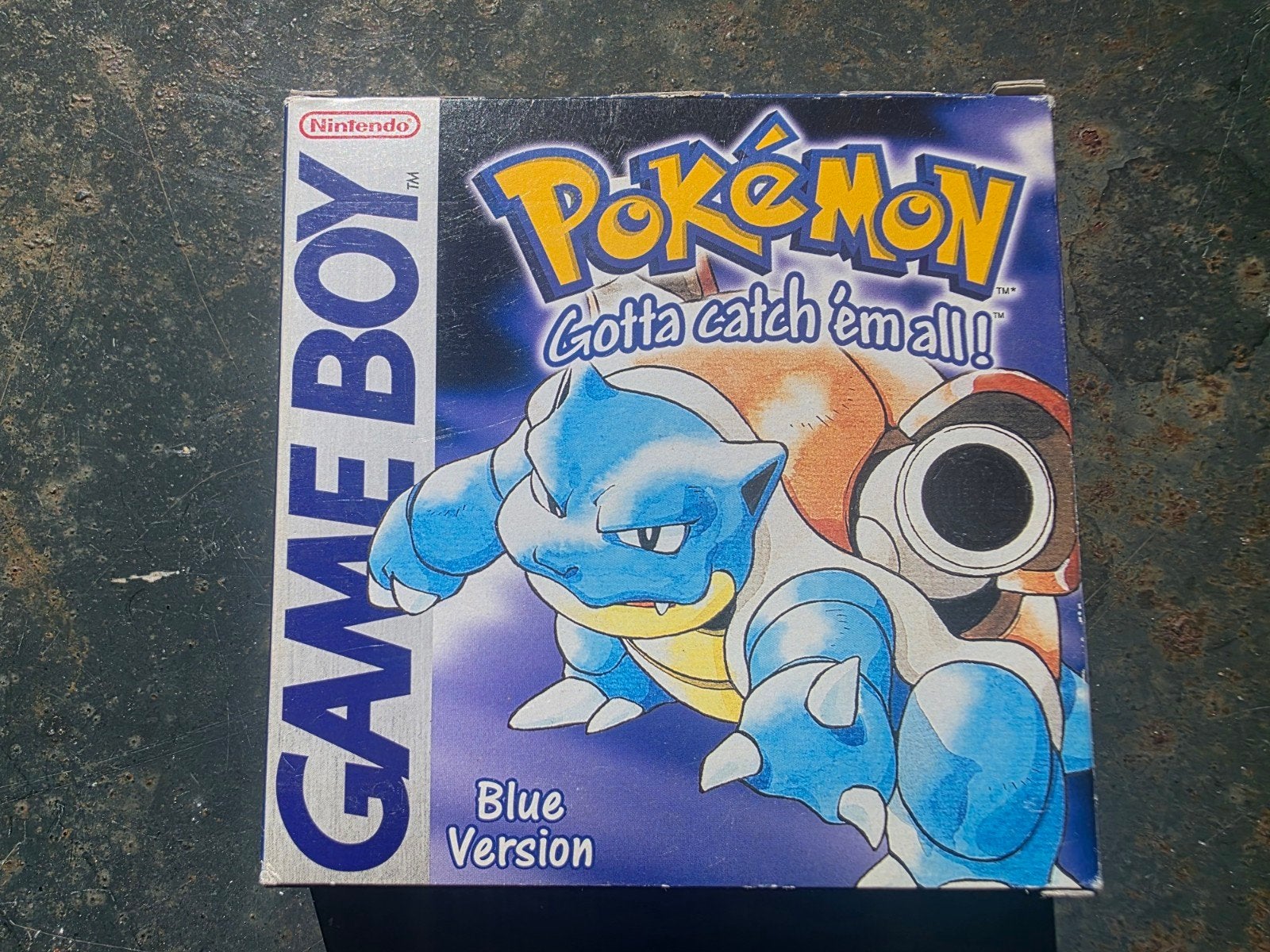 Pokémon Blue Game Boy CIB Compleet Benelux PAL + Doos Manual, 1 speler, Ophalen of Verzenden, Zo goed als nieuw, Role Playing Game (Rpg)