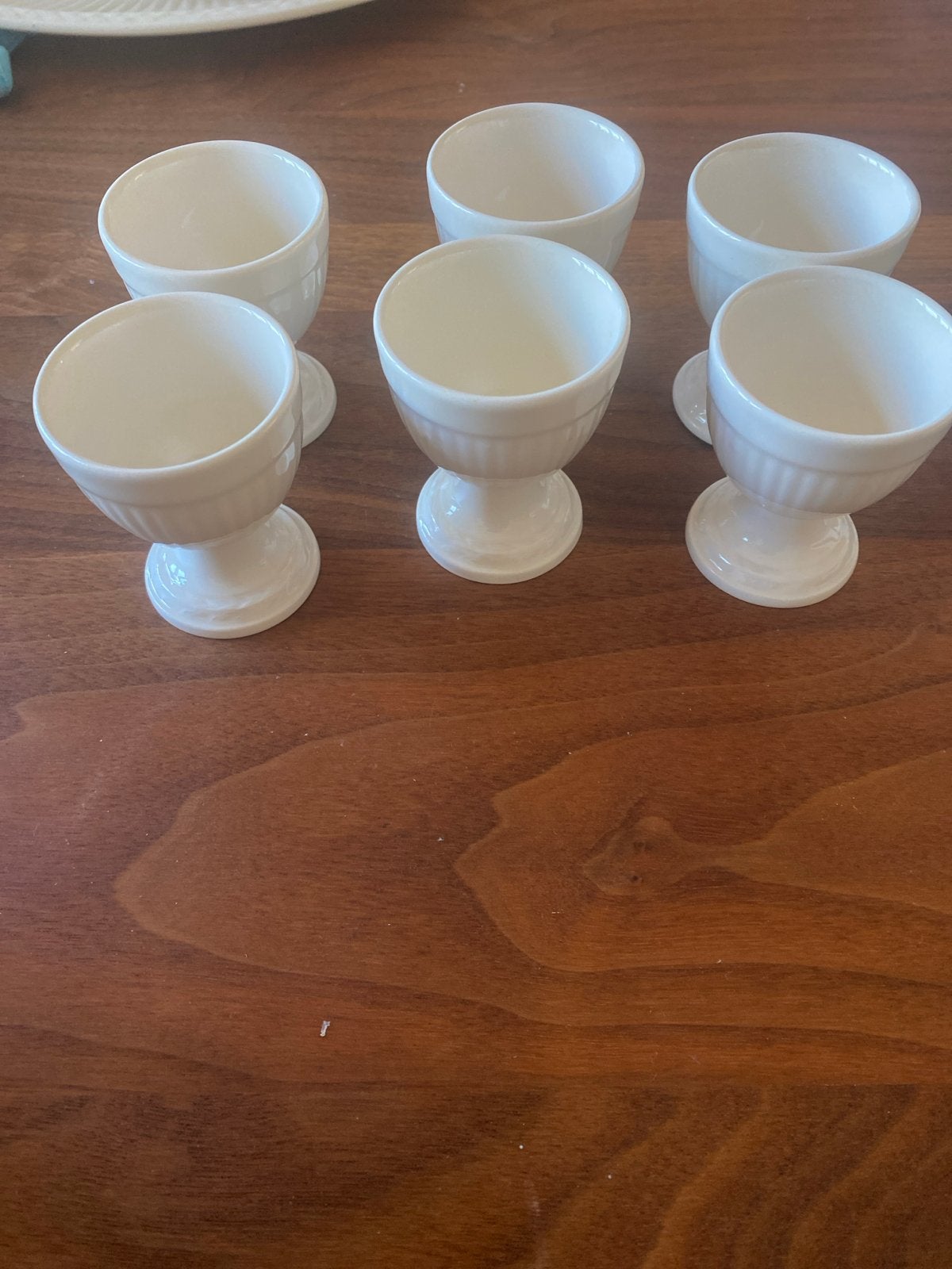 Set van 6 Wedgwood eierdopjes - Made in England, Ophalen of Verzenden