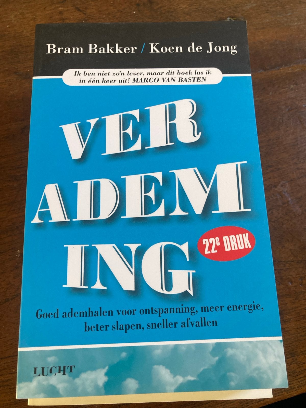 Verademing: Goed ademhalen voor ontspanning en energie, Boeken, Ophalen of Verzenden, Gelezen, Gezondheid en Conditie