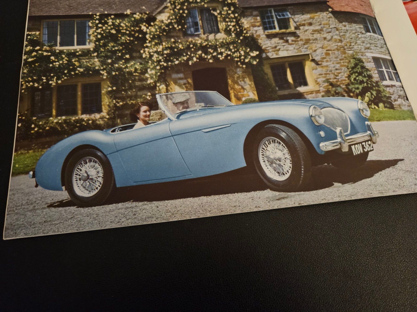 Brochure Austin Healey 100, Ophalen of Verzenden, Zo goed als nieuw, Overige merken