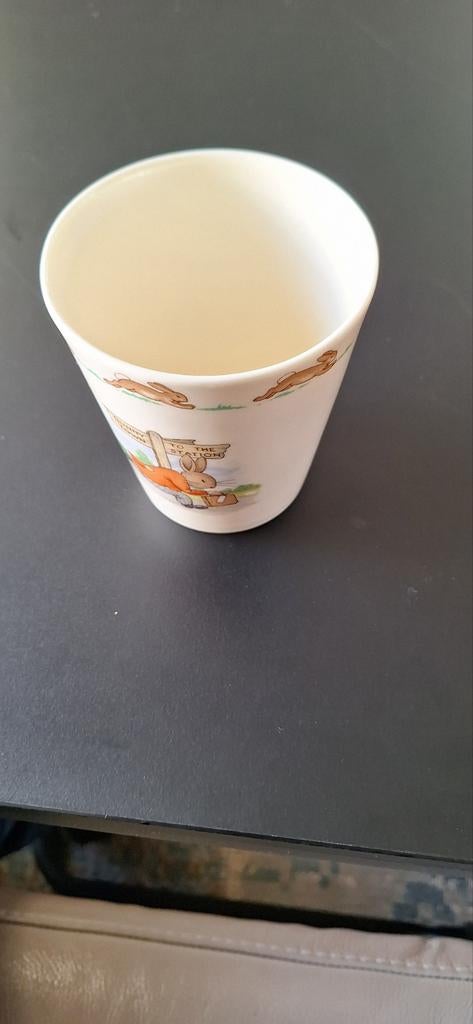 Zeldzame Royal Doulton Bunny Town beker uit 1936, Ophalen of Verzenden