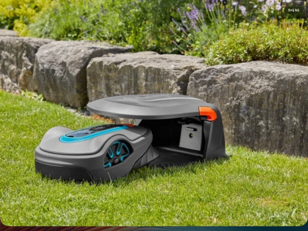 Gardena garage voor robotmaaier (nieuw), Tuin en Terras, Ophalen, Nieuw, Minder dan 20 cm, Gardena