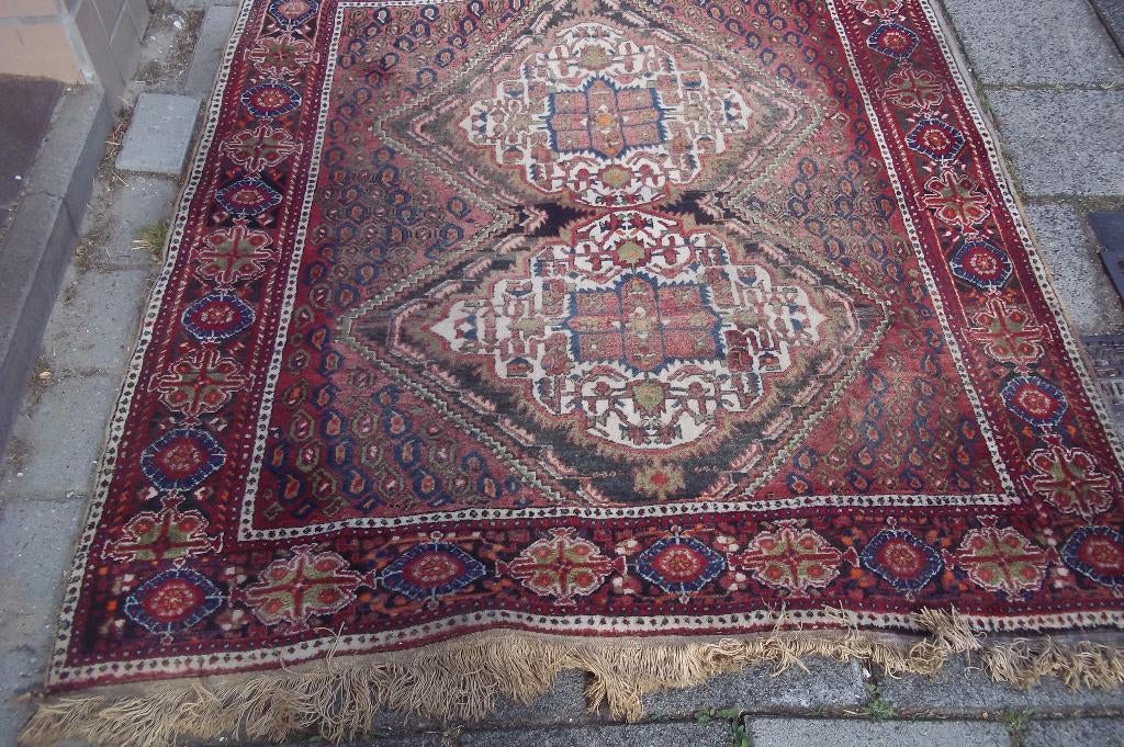 perzische handgeknoopt kleed167x131cm, Ophalen