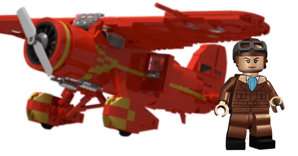 Lego 40450 Eerbetoon aan Amelia Earhart NIEUW, Lego, Ideas@support.lego.com, Lego, Nieuw