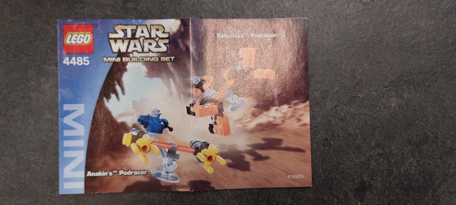 Lego 4485 Star Wars Mini Building Set Anakin's Podracer, Gebruikt, Star Wars, Lego, Compleet
