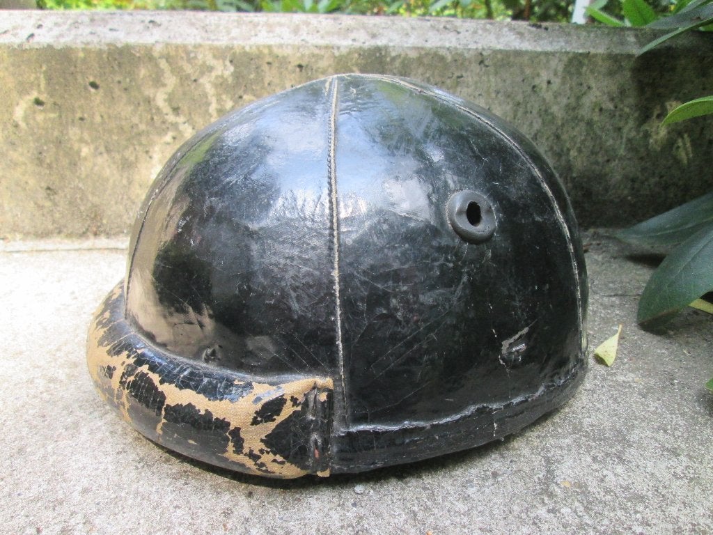 Canadese Engelse tankhelm vroeg model mooi gemarkeerd. TOP, Ophalen of Verzenden, Landmacht, Nederland