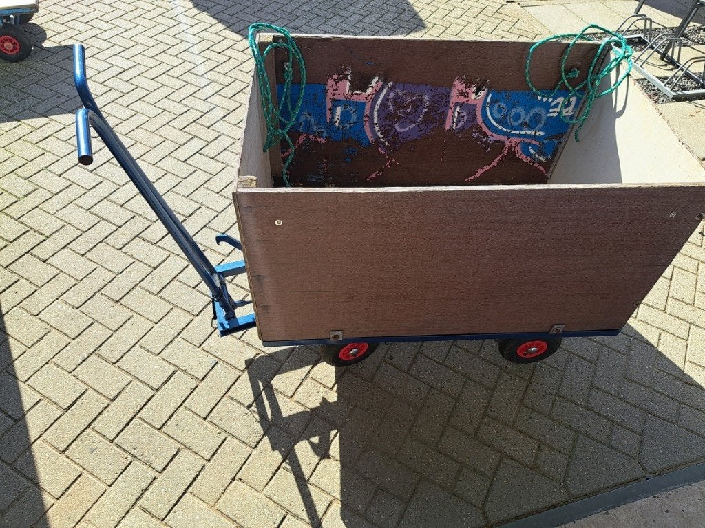 Bolderwagen, handkar, strandkar, tuinkar, plateauwagen, Caravans en Kamperen, Ophalen, Gebruikt