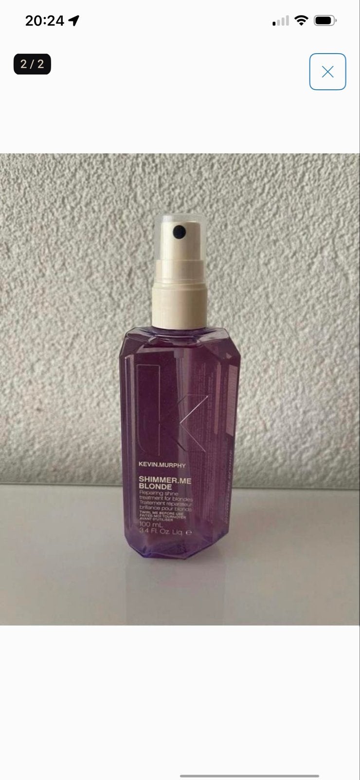 Kevin Murphy Shimmer.Me Blonde Haarverzorging, Ophalen of Verzenden, Zo goed als nieuw, Haarverzorger of -hersteller