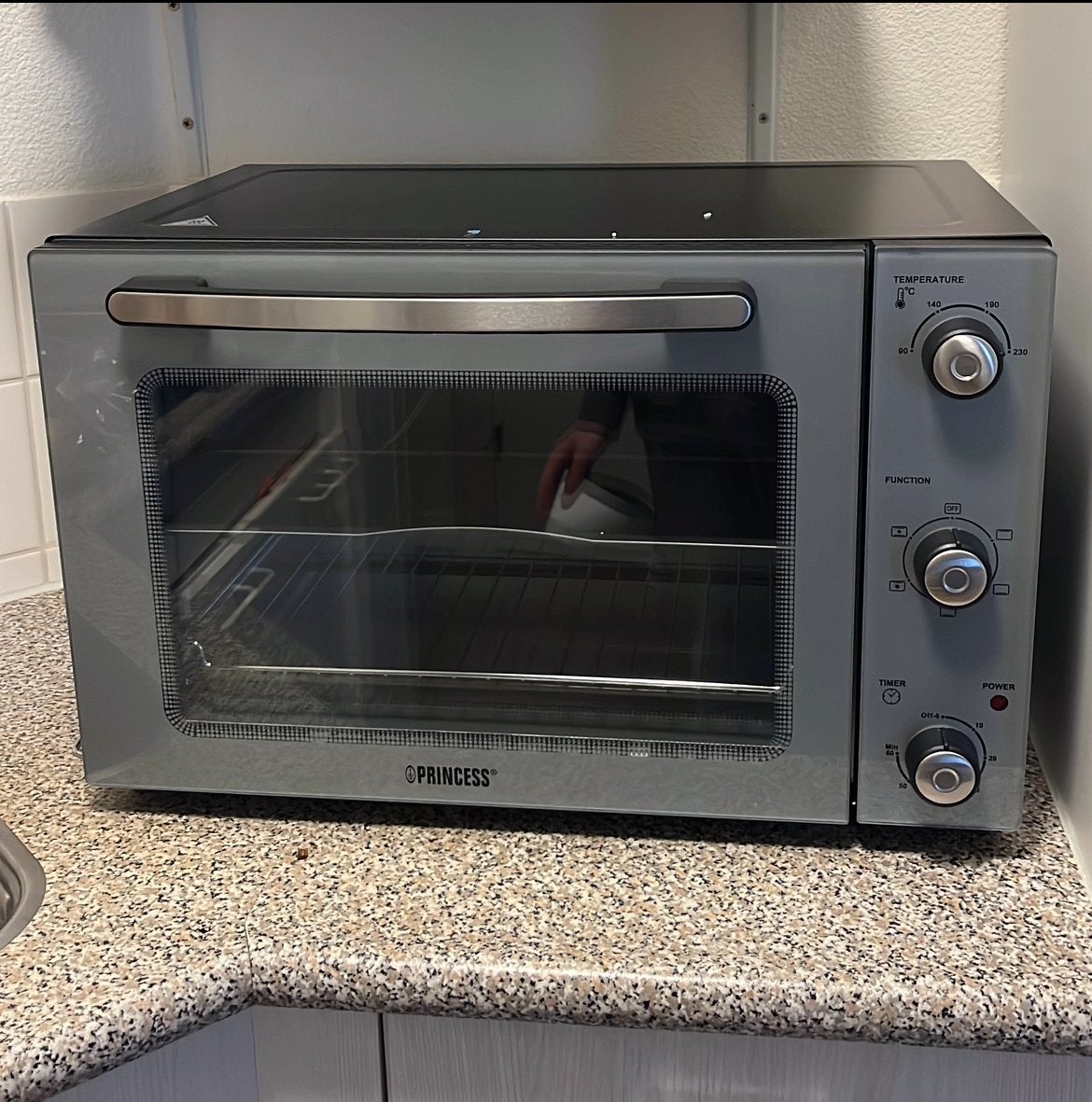 Princess Mini-oven met Grill - Zo goed als nieuw, Witgoed en Apparatuur, Ovens, Ophalen, Minder dan 45 cm, Zo goed als nieuw, Oven met grill