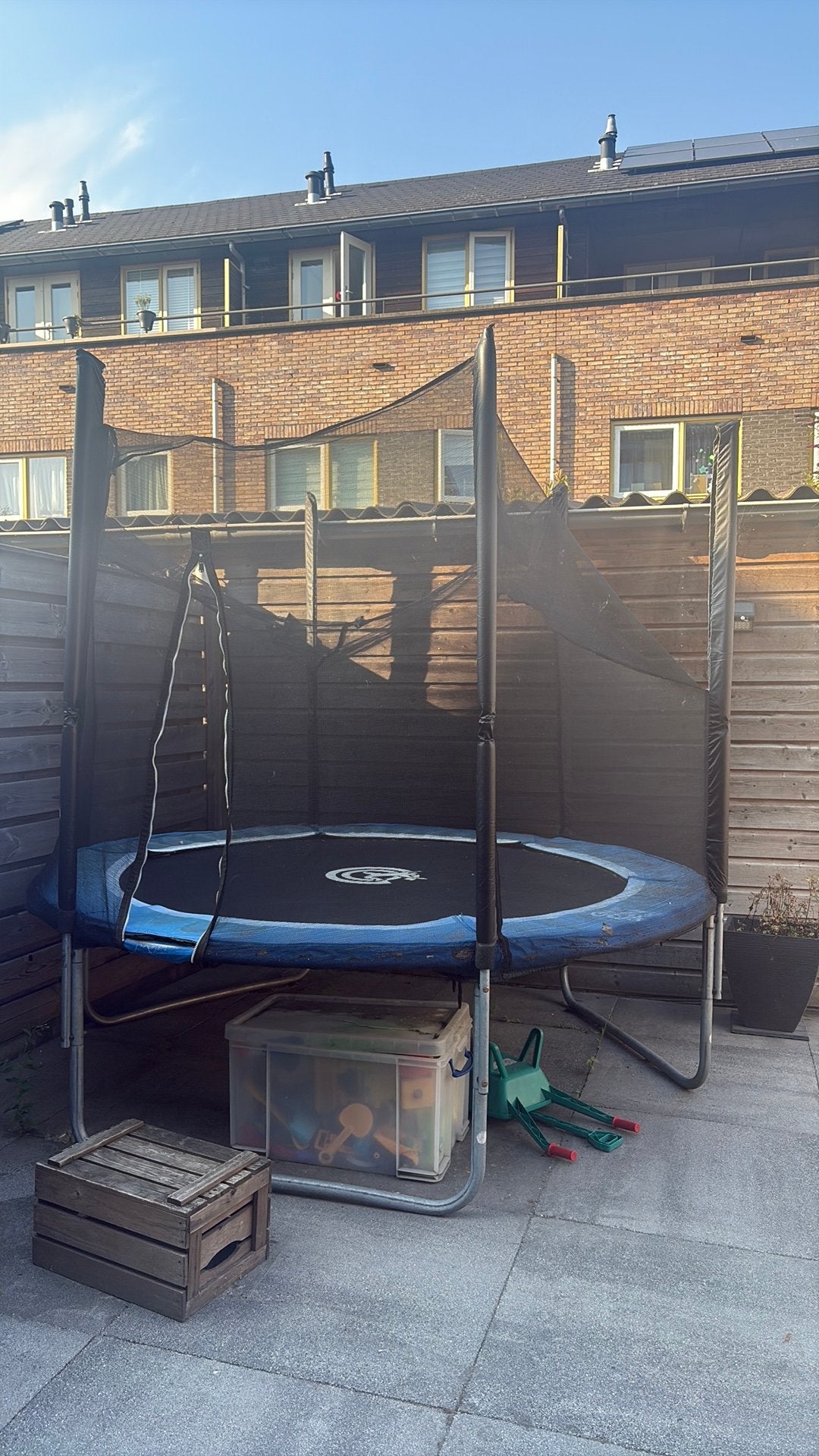 Trampoline 240, Ophalen, Gebruikt