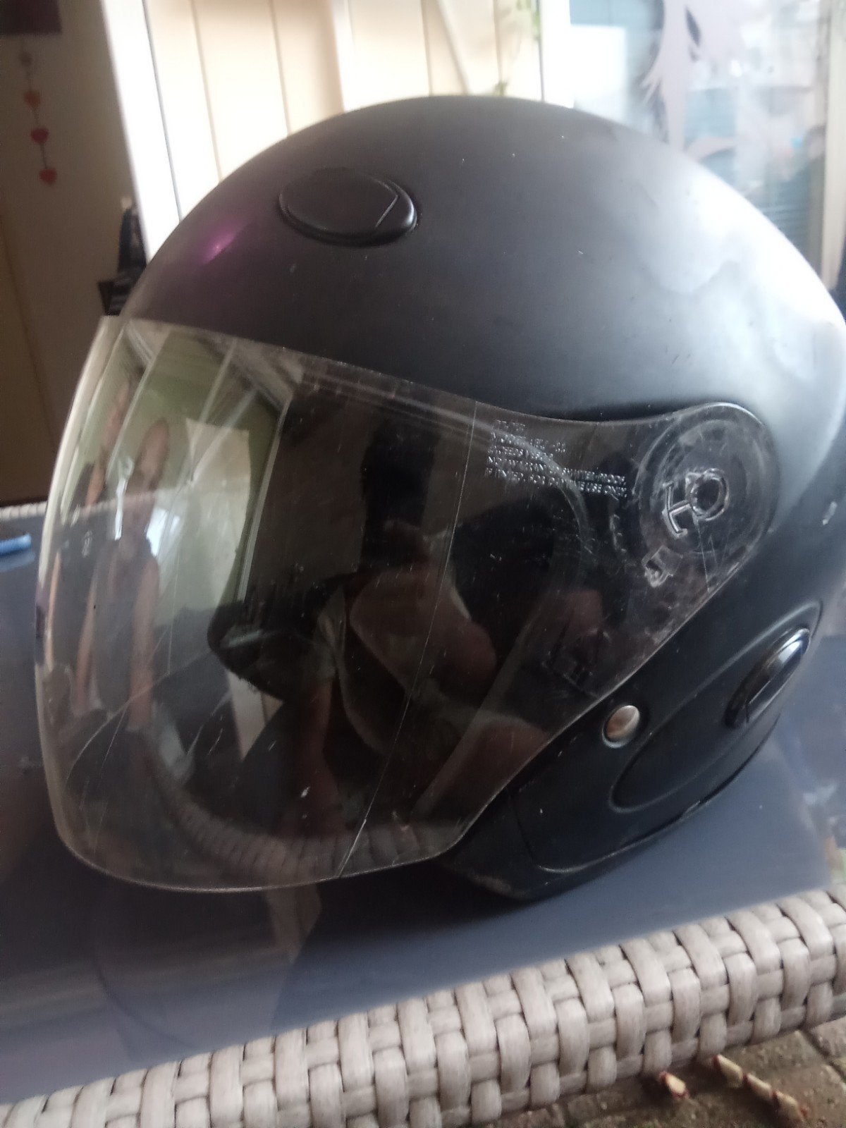 dit is een scooter helm ik gebruik hem niet meer, Ophalen