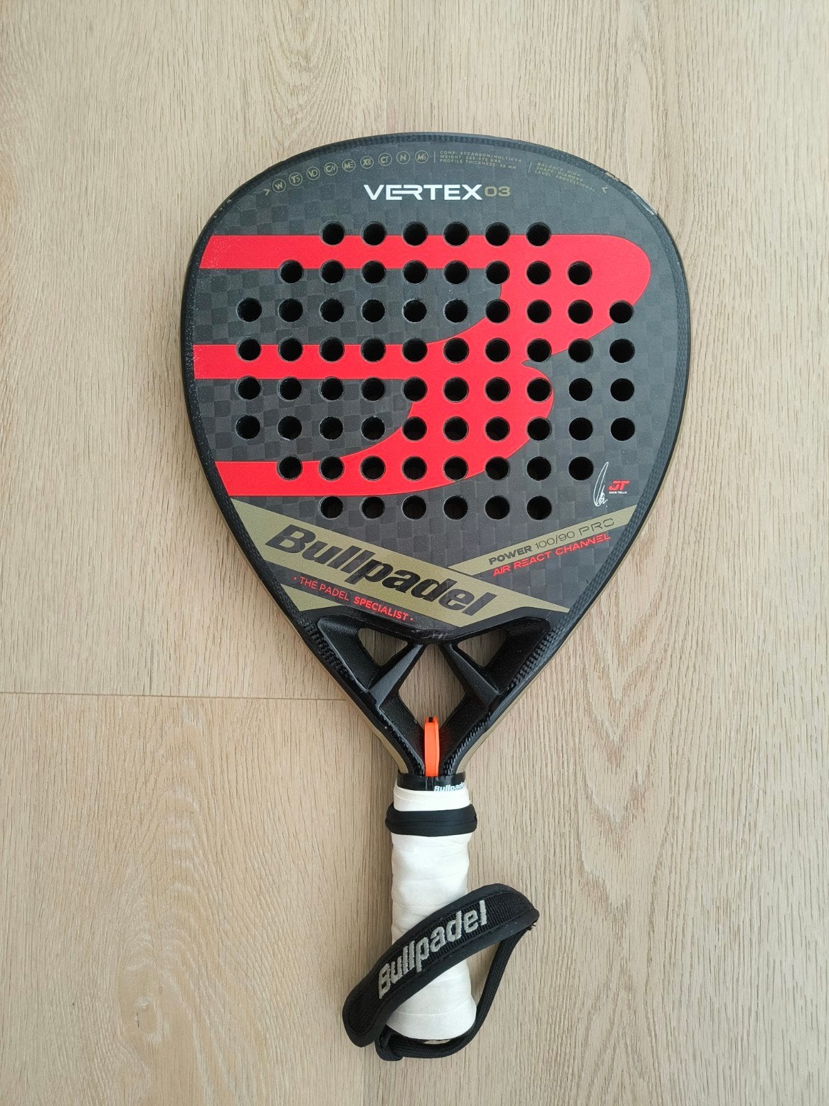 Bullpadel Vertex 03, Sport en Fitness, Padel, Ophalen of Verzenden, Zo goed als nieuw