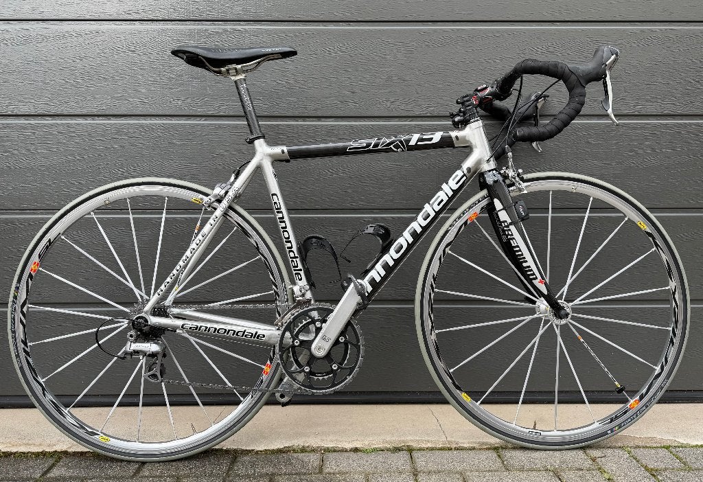 Cannondale Six13 Team racefiets - 52cm - carbon/aluminium, Overige materialen, Gebruikt, Velgrem, 49 tot 53 cm
