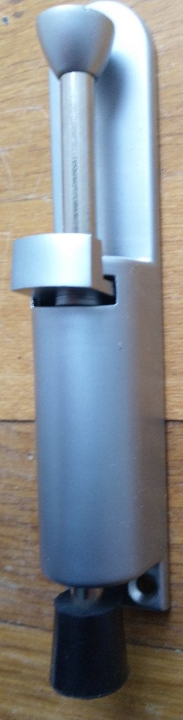 deurstopper Deurvastzetter RVS binnen Wagner 150 mm, Ophalen of Verzenden, Nieuw, Binnen