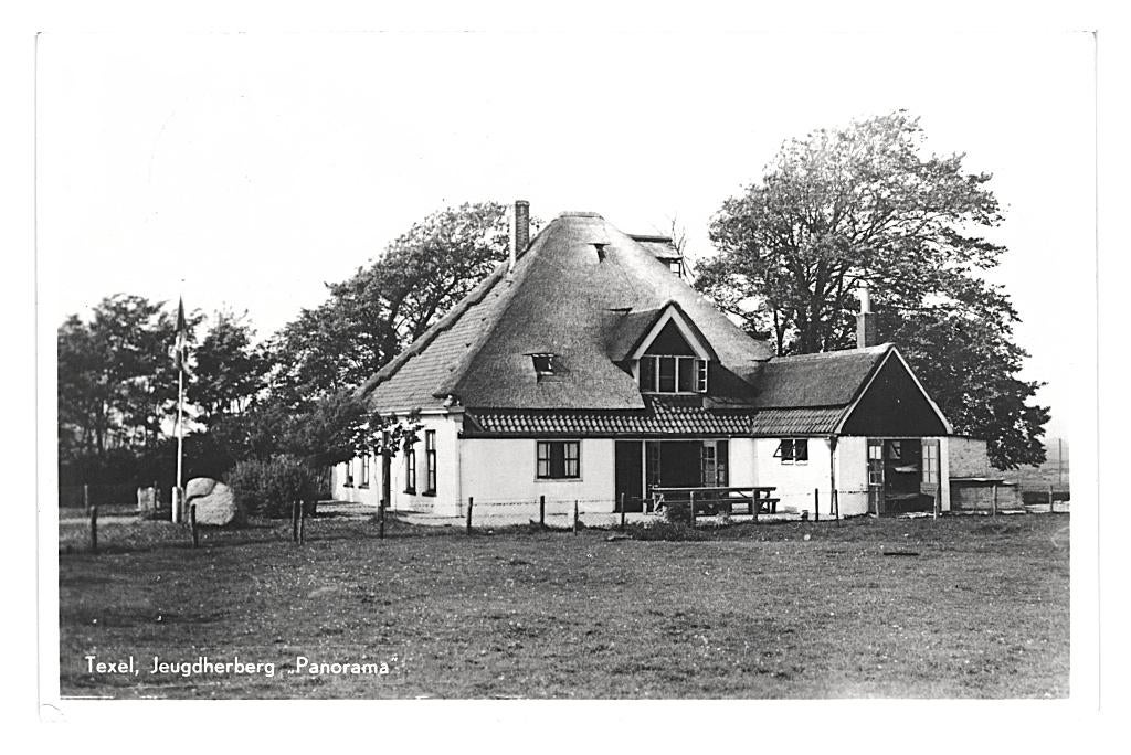 983587 Texel Jr 60 Jeugdherberg Panorama Gelopen met zegel