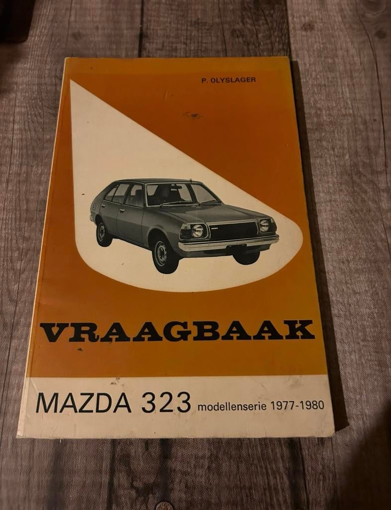 Vraagbaak Mazda 323 modellen 1977-1980 P. Olyslager, Ophalen of Verzenden
