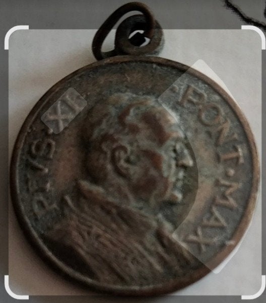 medaille Vaticaan en Sint Pieterplein, Postzegels en Munten, Ophalen of Verzenden, Overige materialen