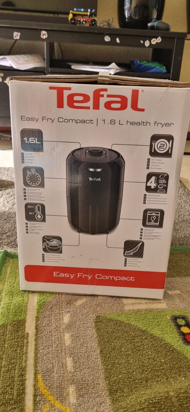 Tefal Easy Fry Compact 1.6L heteluchtfriteuse