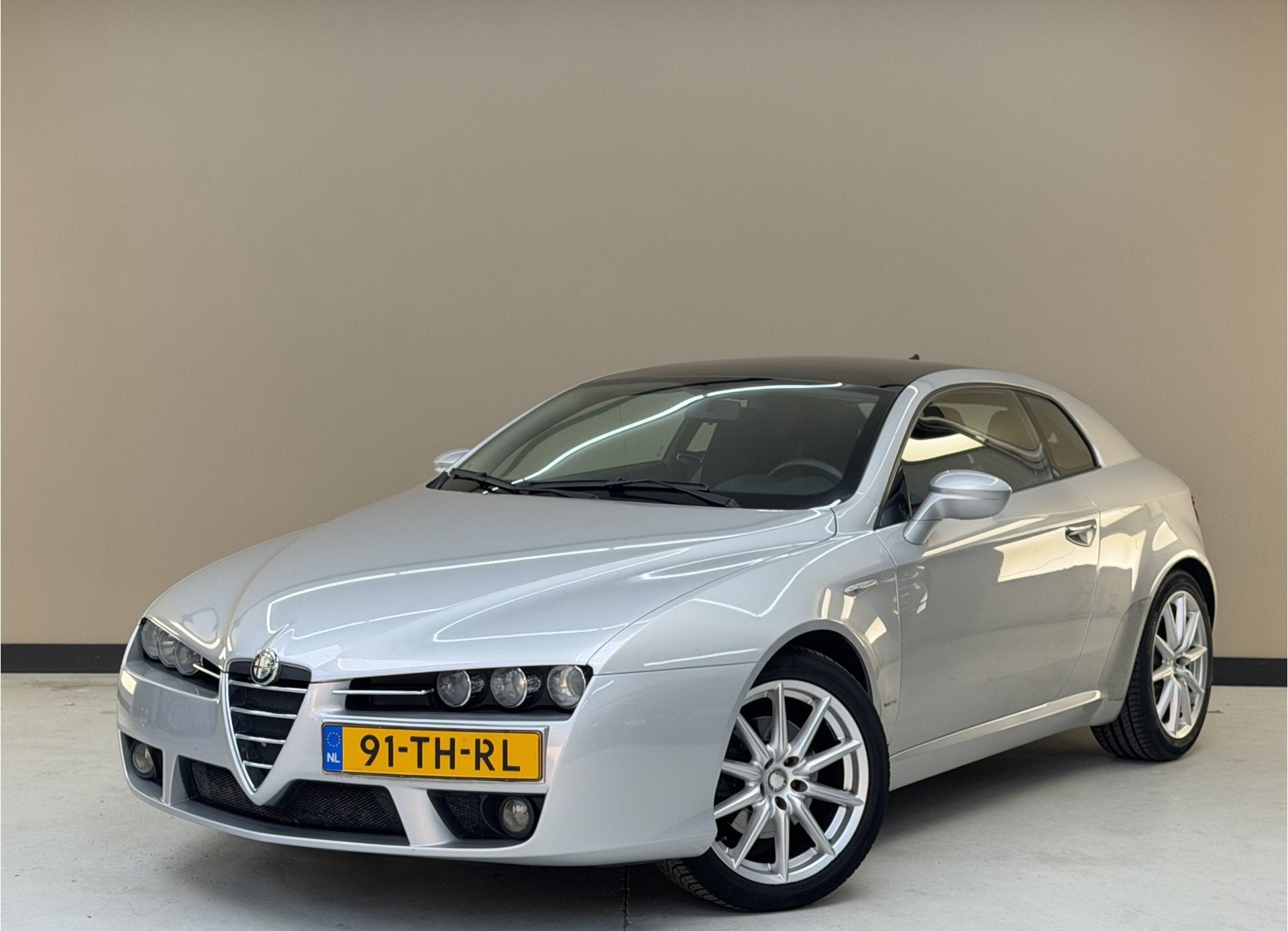 Alfa Romeo Brera 2.2 JTS, 185Pk, 2006, Origineel Nederlands,, Brera, Gebruikt, Zwart, 4 cilinders